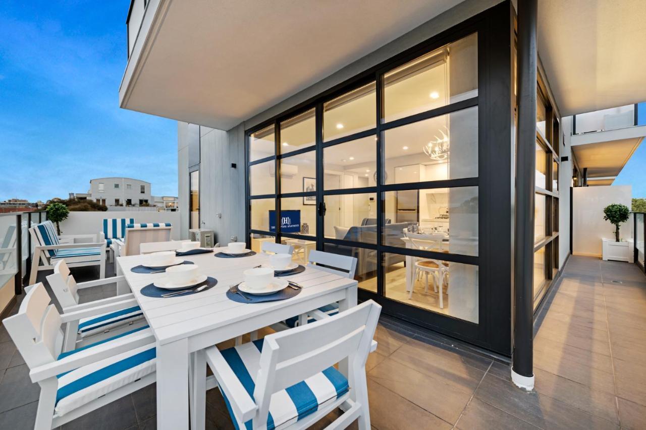 The Hamptons Apartments - St Kilda Melburne Exterior foto